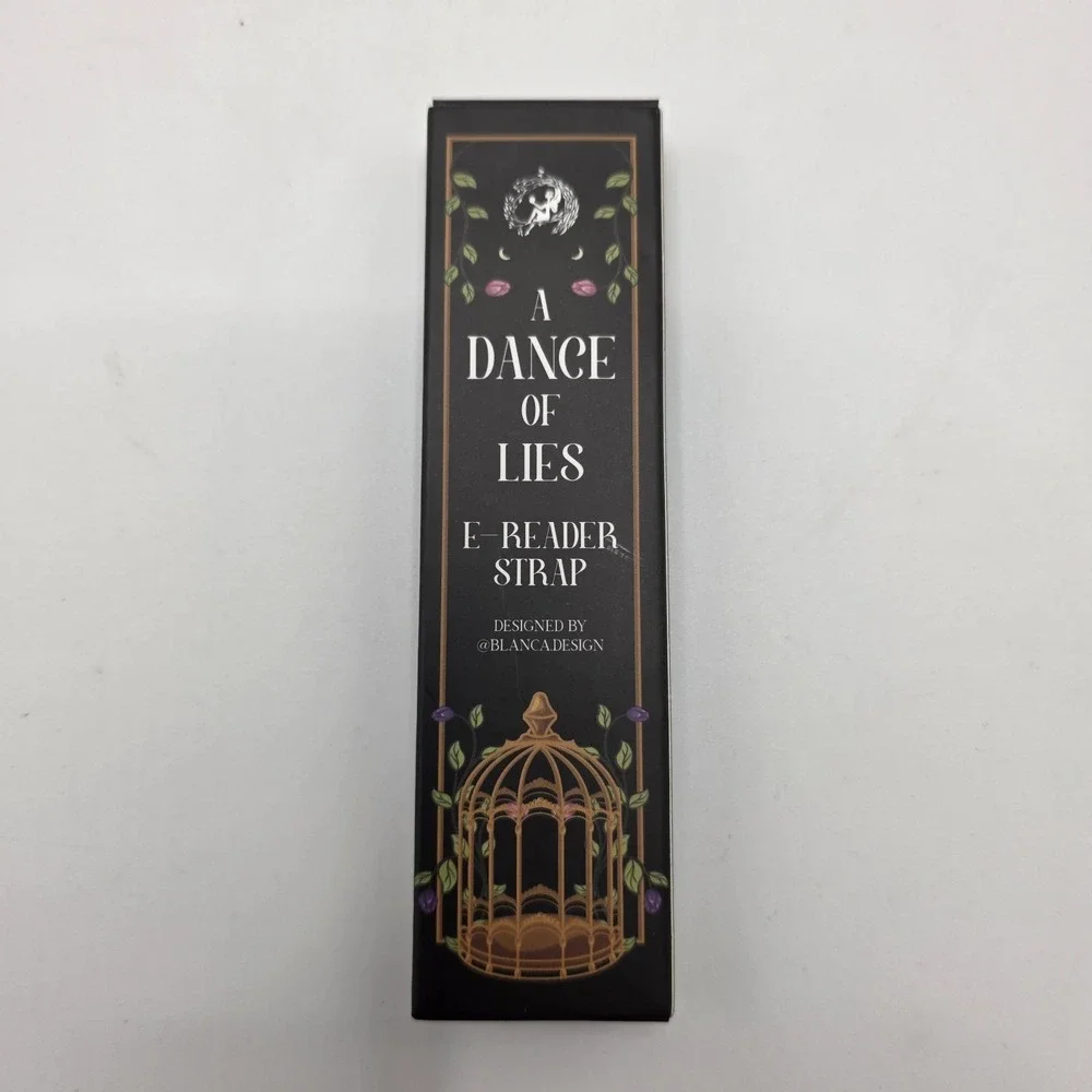 Dance of Lies E-Reader Strap Kindle Hand Strap Bookish Accessory‎ @blanca.design